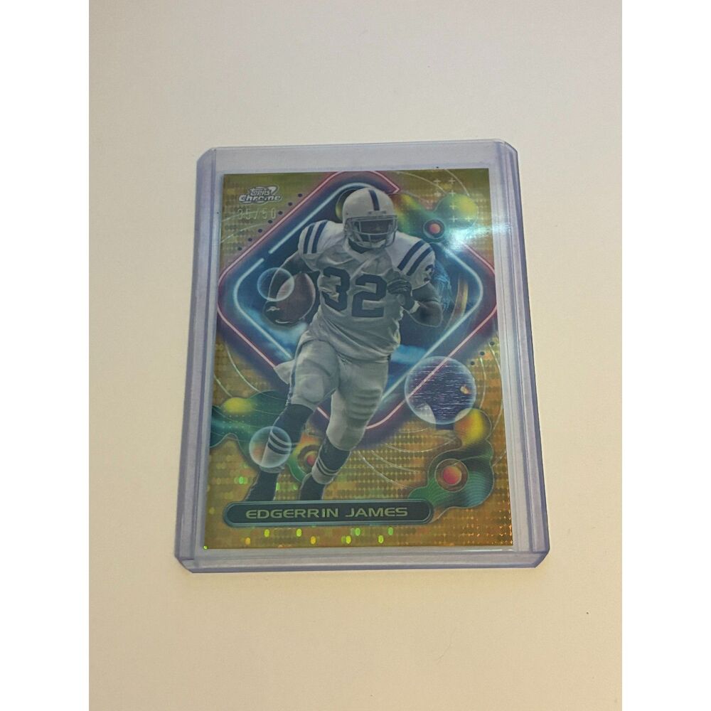 2023 Topps Composite Edgerrin James Gold Interstellar /50 #272 Colts